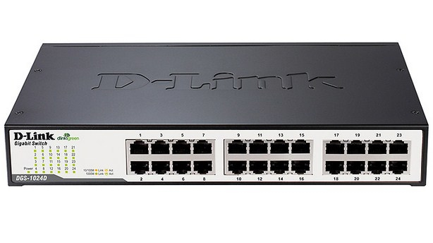 D-Link DGS-1024D Switch 24porte 10/100/1000Mbs